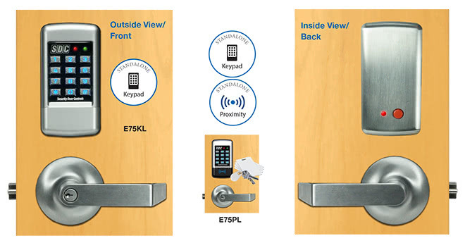 EntryCheck® E75 Privacy Standalone Electronic Locksets Series