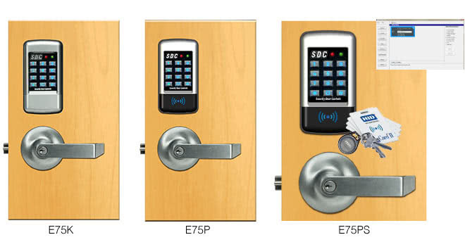 EntryCheck® E75 
Standalone Electronic Locksets 