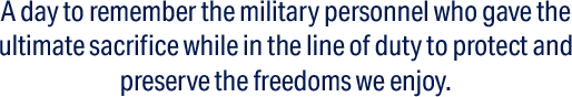 Memorial Day 2026 Subtitle