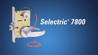 7800 Selectric® Electric Mortise Lock Electrified Features Demo 